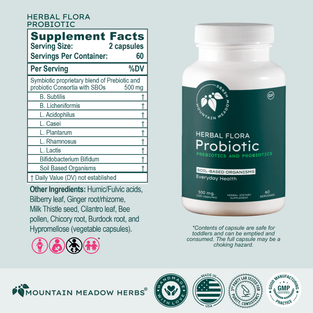 Herbal Flora Probiotic (120 ct)