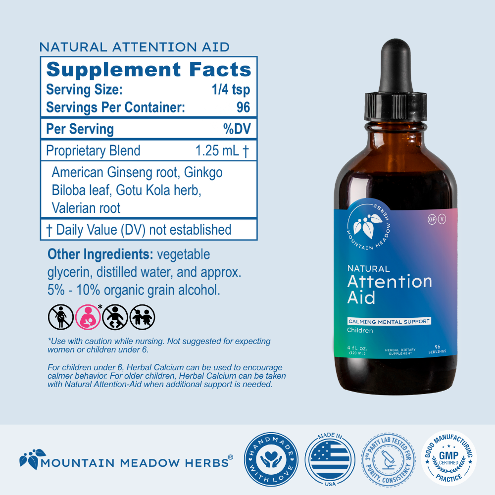 ﻿Natural Attention-Aid (4 oz.)﻿