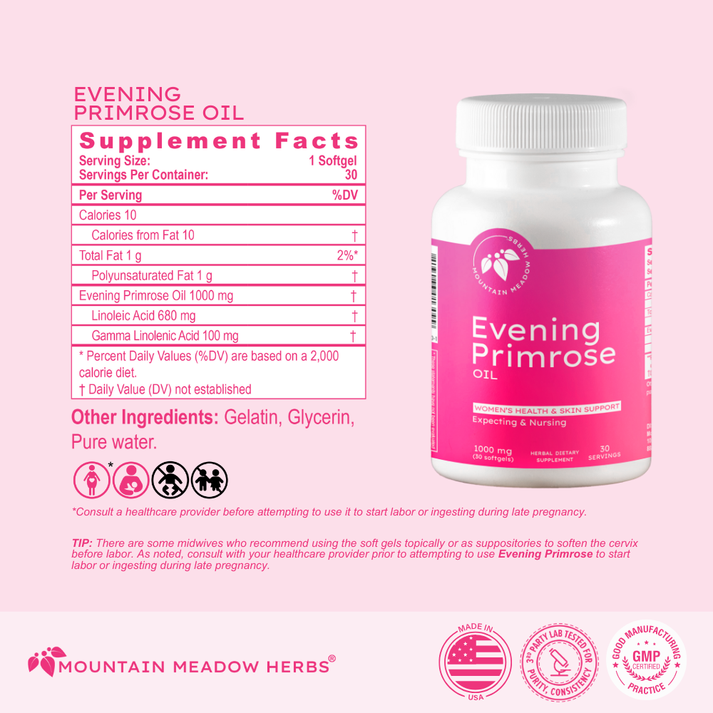 Evening Primrose 1000 mg (30 ct)
