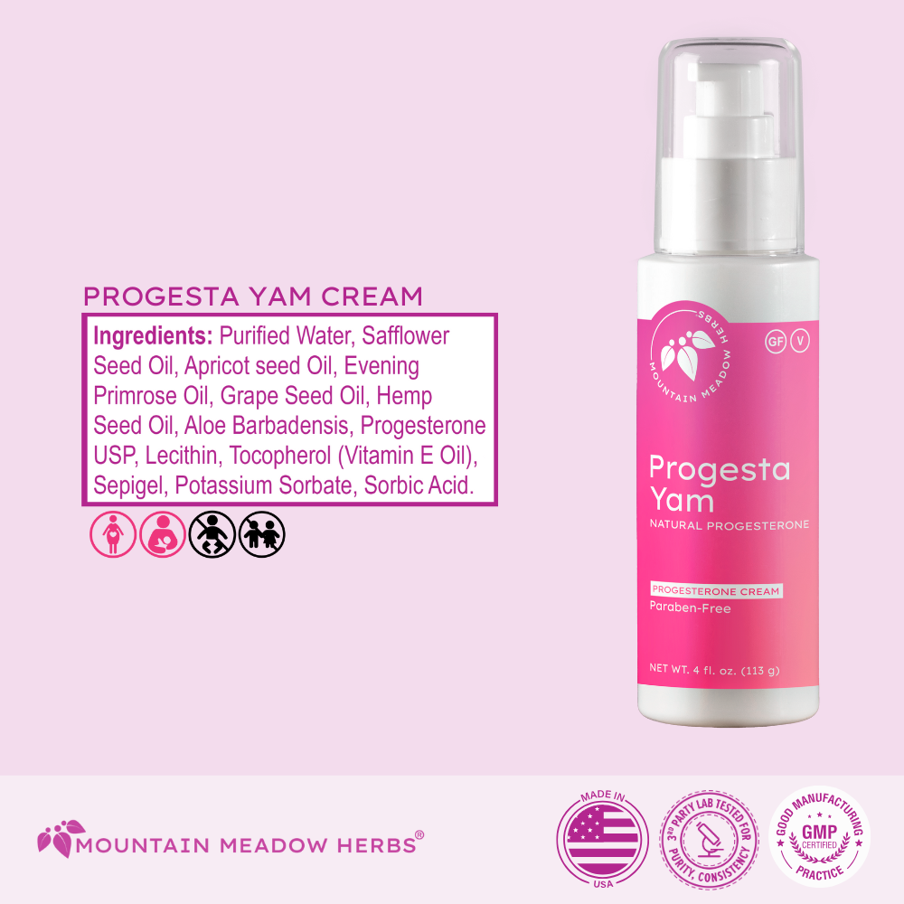 ​Progesta-Yam Cream (Progesterone Cream)