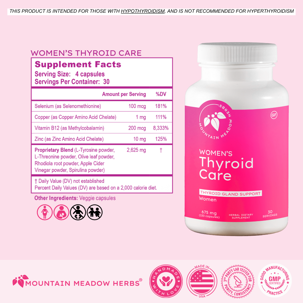 Women's Thyroid Care Caps (120 ct)