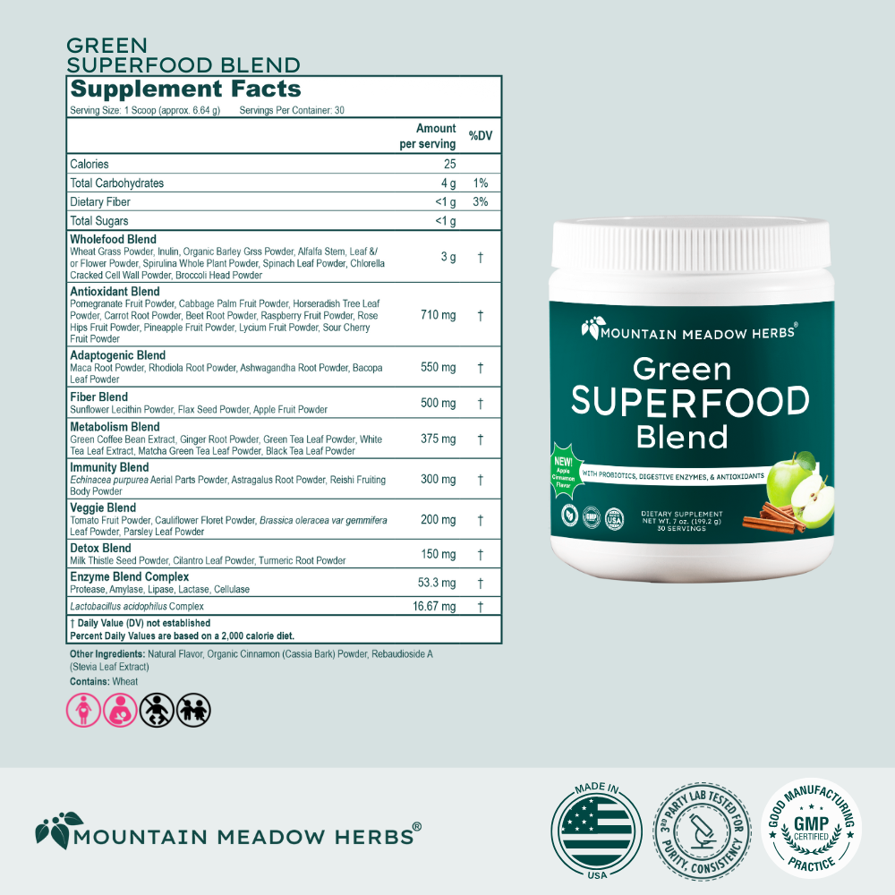 Green Superfood Blend (30 serv)