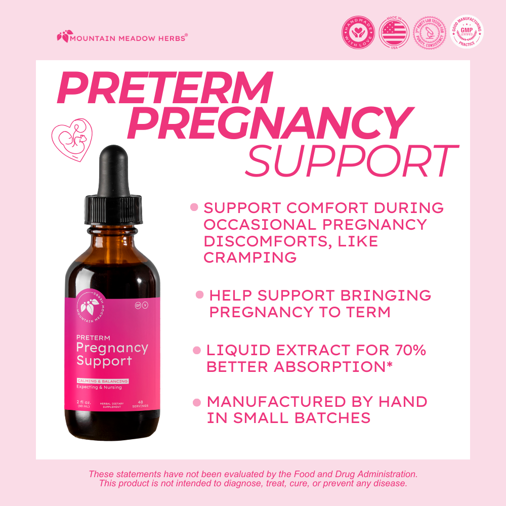 Preterm Pregnancy Support (C&B Formula) (2 oz)