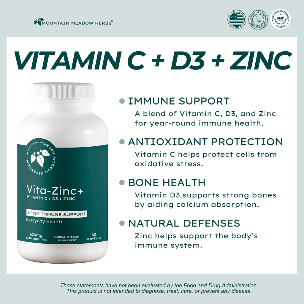 Vita-Zinc+ 620mg (240 ct.)