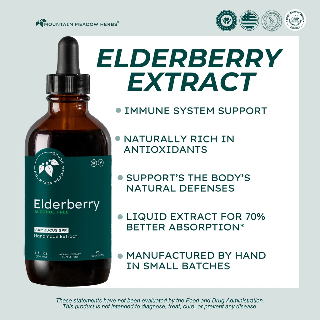 Elderberry Extract (4 oz.)﻿