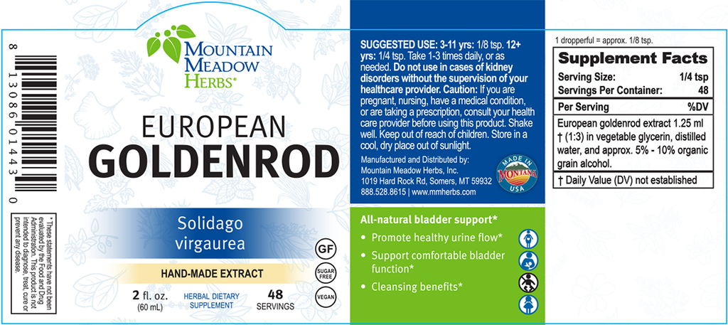 European Goldenrod Extract (2 oz.)