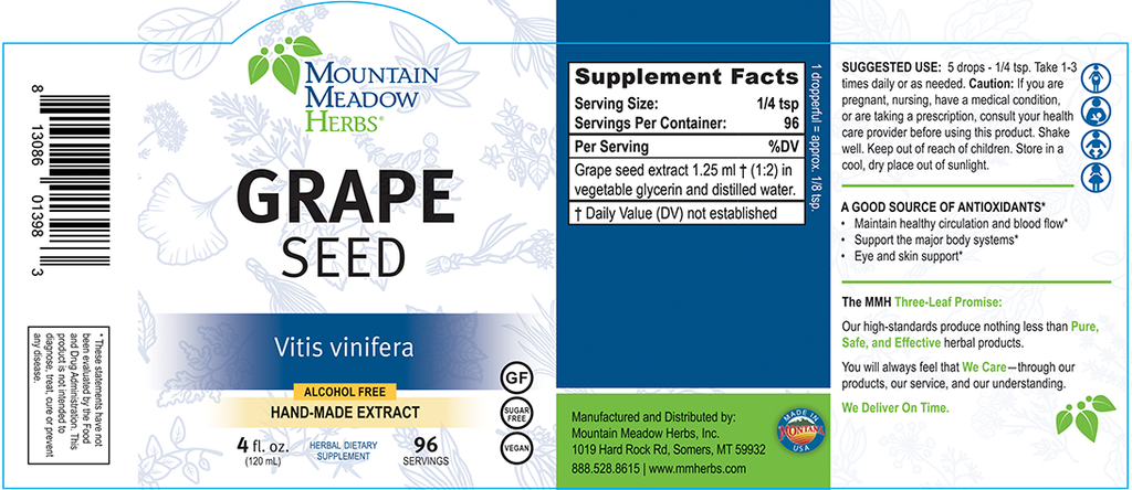Grape Seed Extract (4 oz.)