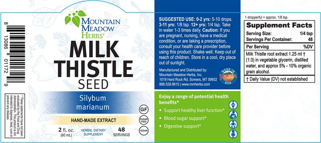 Milk Thistle Extract (2 oz.)