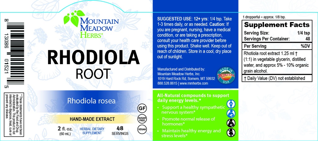 Rhodiola Root Extract (2 oz.)