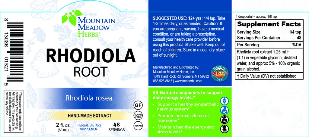 Rhodiola Root Extract (2 oz.)