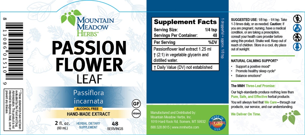 Passionflower Leaf Extract (2 oz)