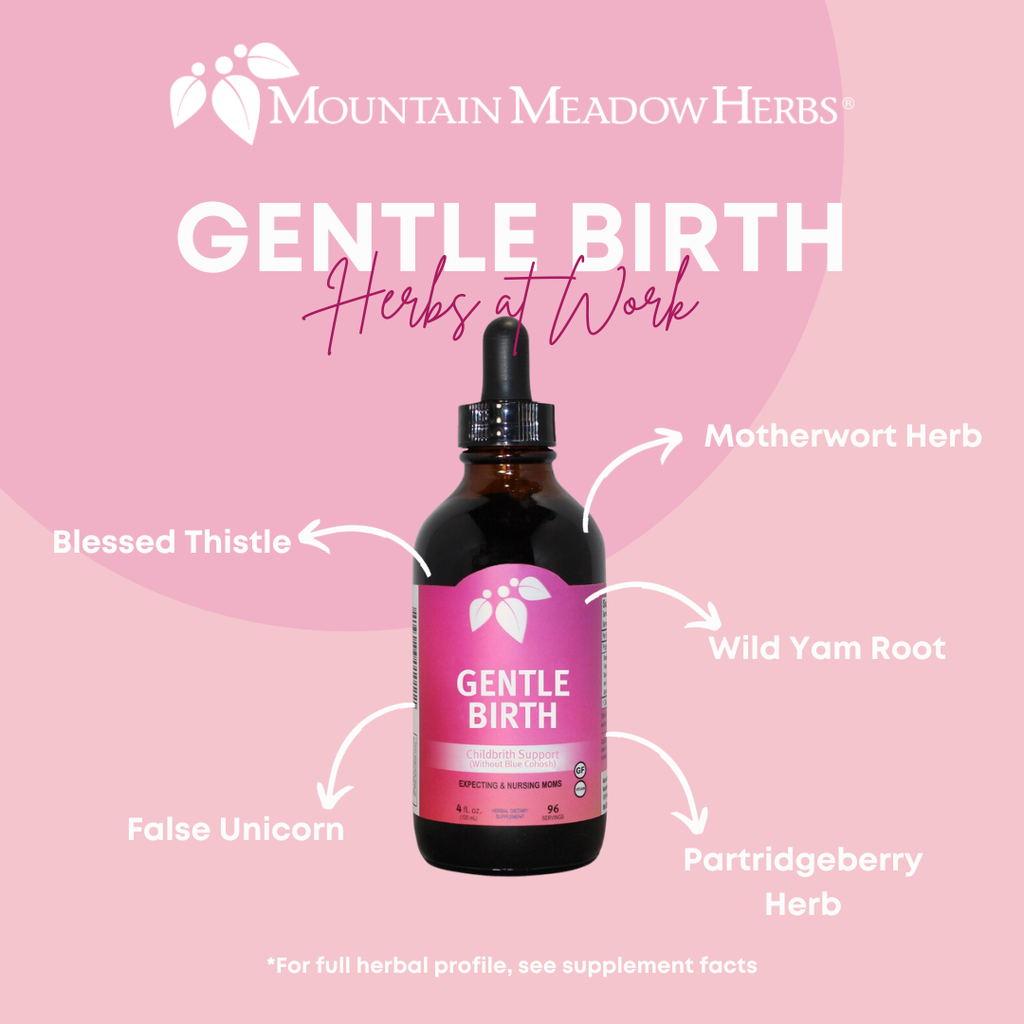 Gentle Birth Formula w/o Blue Cohosh (4 oz.)