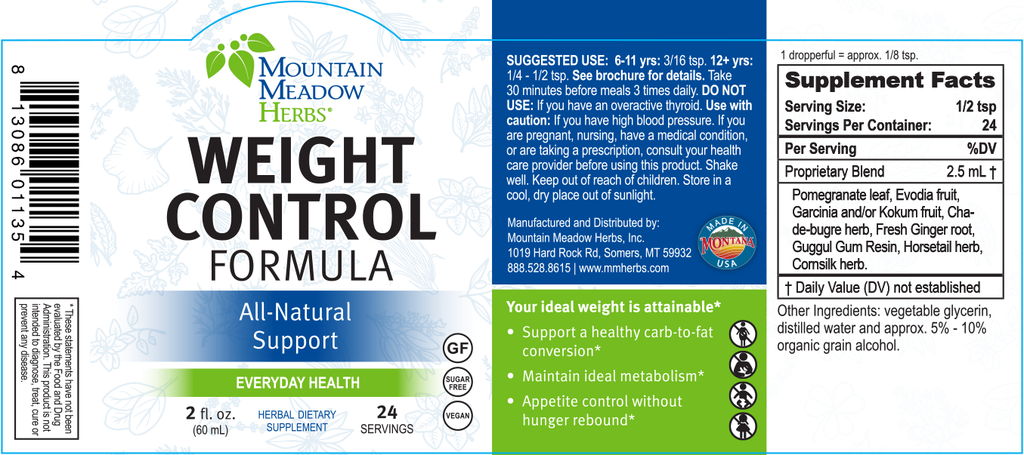 Weight Control Formula (2 oz.)