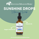 Sunshine Drops/Vitamin D3 (2 oz)
