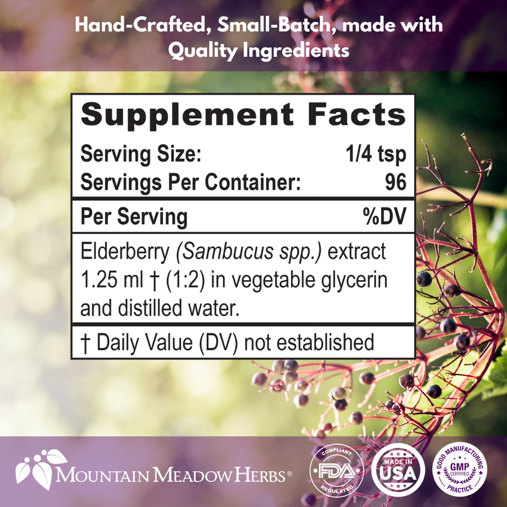 Elderberry Extract (4 oz.)