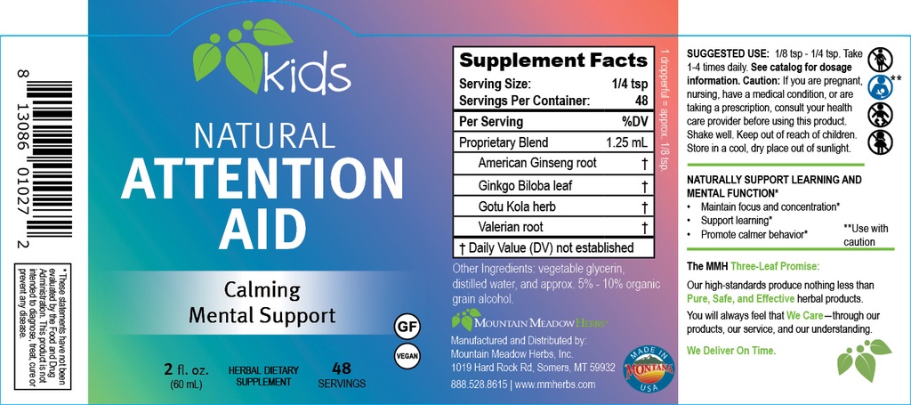 Natural Attention-Aid (2 oz.)