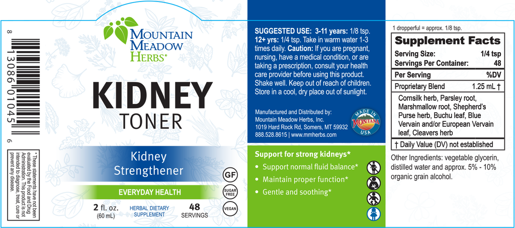 Kidney Toner Formula (2 oz.)