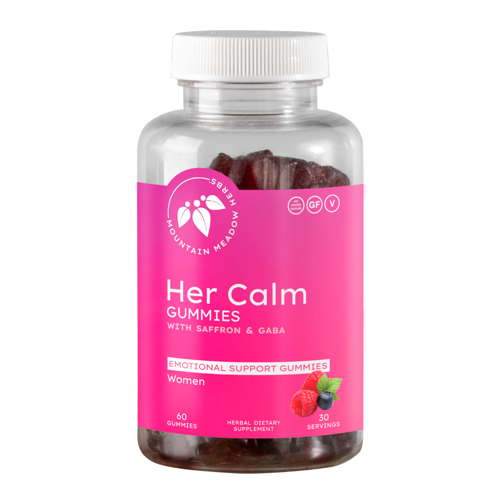 Her Calm Mood Gummies 60ct | Mountain Meadow Herbs